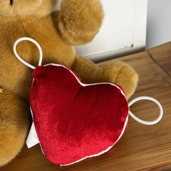 Build-A-Bear Stuffed Animal with I Love You Heart pillow Teddy Plush Toy - Picture 10 of 14